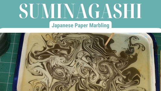 How to create Japanese paper marbling called Suminagashi