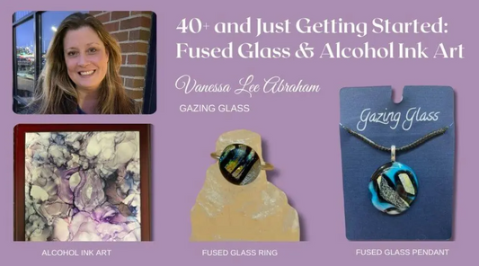 vanessa Lee Abraham Gazing Glass fused glass