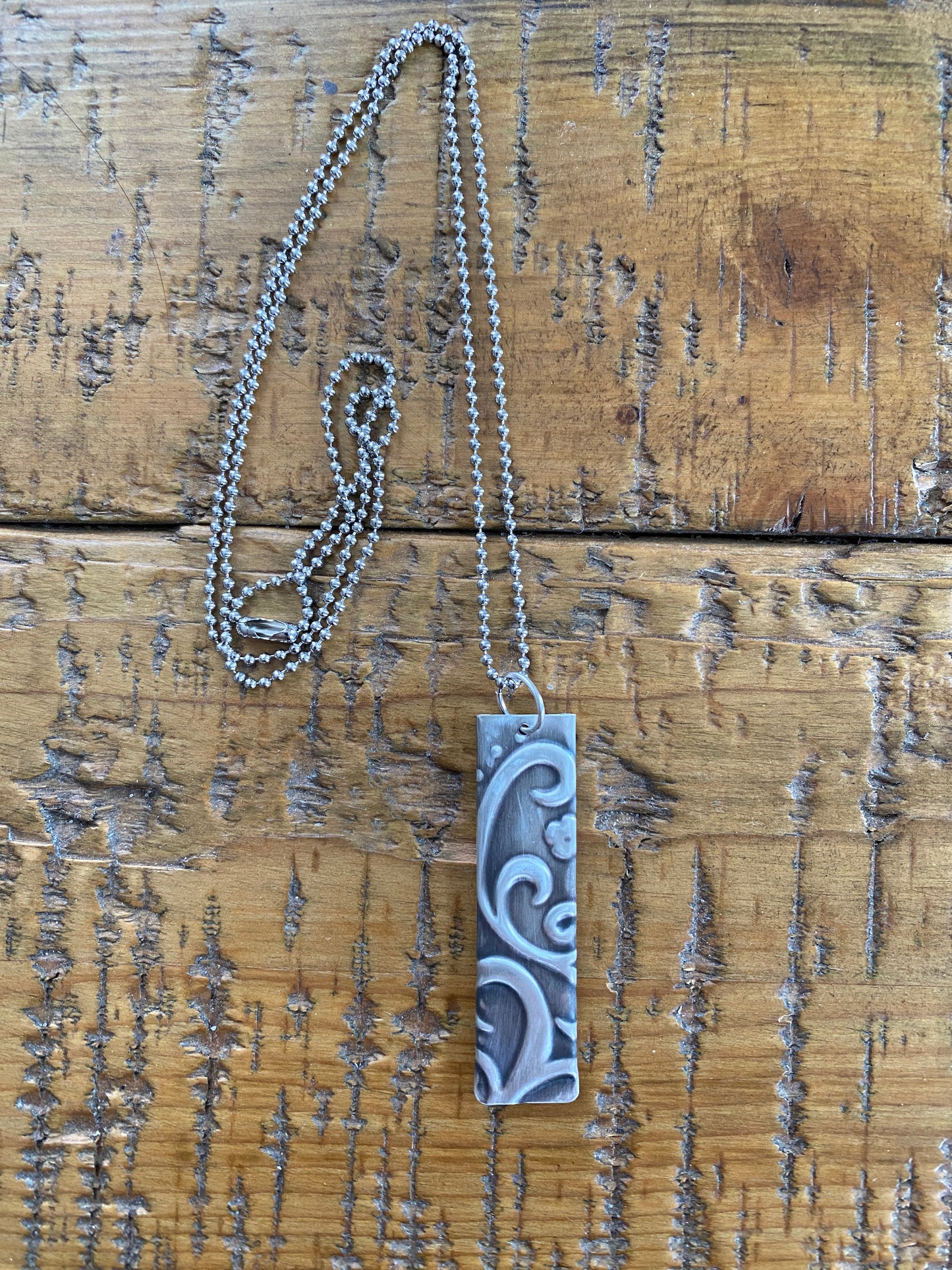 Handcrafted Sterling Silver Hidden Message Pendant