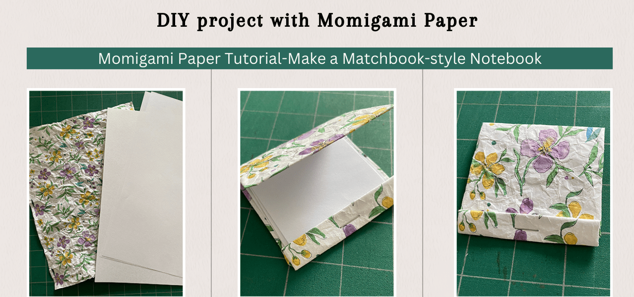 How to use momigami paper